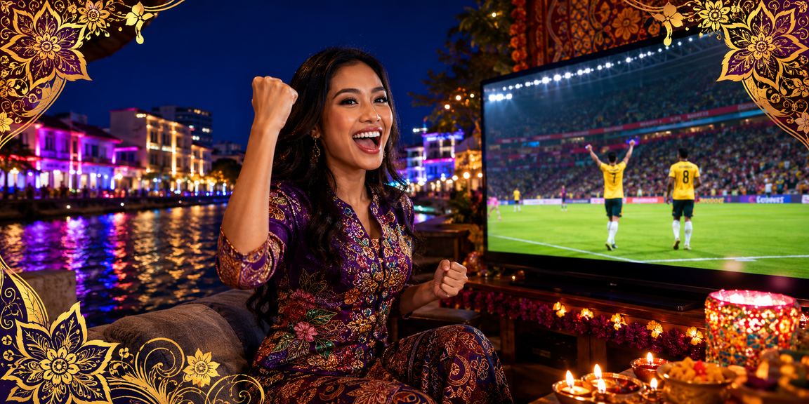 Suasana taruhan sukan di Malacca dengan paparan statistik perlawanan